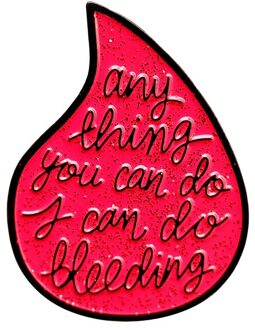 Feministische Vrouwen Emaille Pin