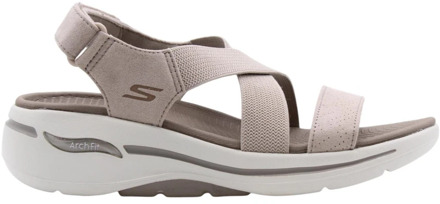 Femy Sandal Skechers , Gray , Dames - 40 EU