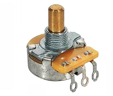 Fender 0019066049 1MEG audio potentiometer, .375" length bushing, solid shaft