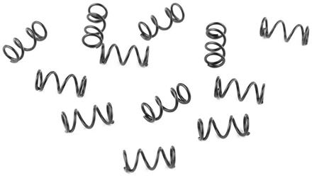 Fender 0019394049 intonation springs intonation springs, American Deluxe guitars, tall 3/8, zwart, 12 pcs
