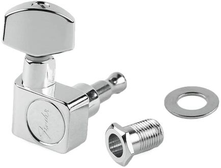 Fender 0037429049 machine head, Standard Mexico, 2 guide pins, chrome
