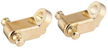 Fender 0039475049 string guides for American Standard, set of 2, gold