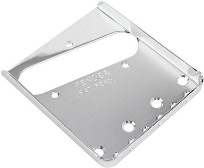 Fender 0054162049 bridge plate, American vintage Telecaster, 3-saddle, chrome