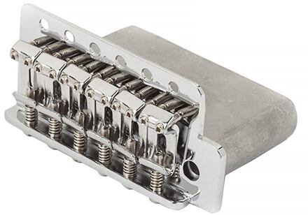 Fender 0071014049 tremolo assembly Standard Series Strat ('06-present), chrome