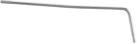 Fender 0077422049 tremolo arm for Classic Player Jaguar/Jazzmaster, chrome with white tip