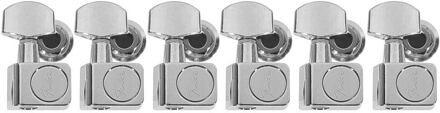 Fender 0990820100 machine heads, American Standard, 2 guide pins, set of 6, chrome