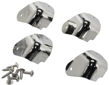 Fender 0991348000 amp corner set (2 screw mount + tongue), set of 4