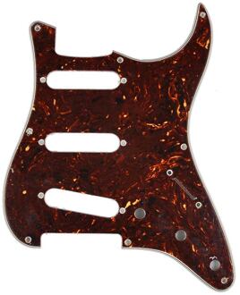 Fender 0991349000 slagplaat '57 Vintage Strat slagplaat '57 Vintage Strat, SSS, 8 schroefgaten, 4 ply, tortoise shell