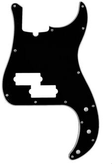 Fender 0991352000 slagplaat standard Precision Bass® slagplaat standard Precision Bass®, 13 schroefgaten, 3-ply, with truss rod notch, black