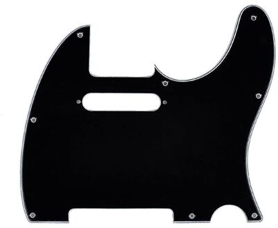 Fender 0991356000 slagplaat Standard Tele® slagplaat Standard Tele®, 8 schroefgaten, 3 ply, black