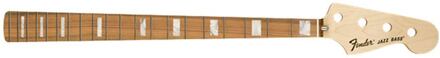 Fender 0992003921 70's Jazz Bass neck, 20 medium jumbo frets, block inlay, 7,25" radius pau ferro fingerboard, C-sha