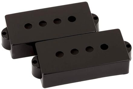 Fender 0992037000 pickup covers P-Bass, black, plastic, set of 2
