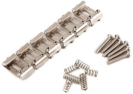 Fender 0992091000 tremolo saddles Pure Vintage Strat, chrome, set of 6