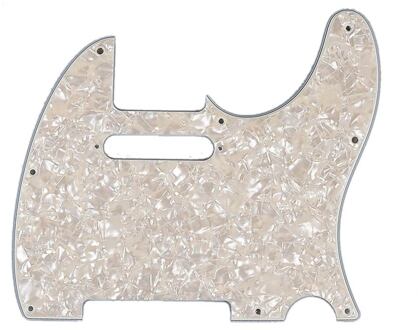 Fender 0992174000 slagplaat Standard Tele® slagplaat Standard Tele®, 8 schroefgaten, 4 ply, parchment moto