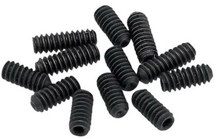 Fender 0994927000 saddle height screws saddle height screws, American Deluxe and American Series guitars '86-'07, zwart, 12 pcs