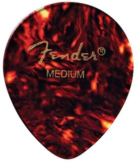 Fender 1980347900 12 pcs 347 shape heavy shell guitar picks