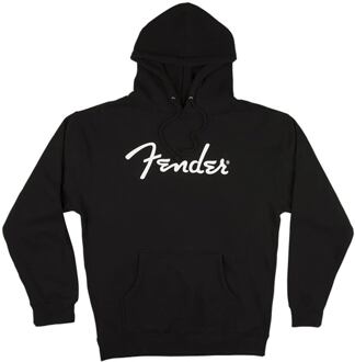 Fender 9113017406 Clothing spaghetti logo hoodie, black, M