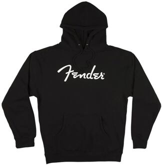 Fender 9113017506 Clothing spaghetti logo hoodie, black, L