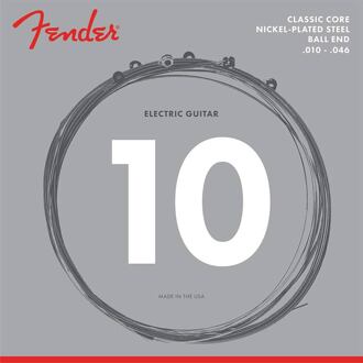 Fender F-255R string set electric, nickel plated steel, regular, ball ends, 010-013-017-026-036-046