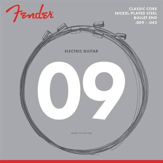 Fender F-3255L string set electric, nickel plated steel, light, bullet ends, 009-011-016-024-032-042