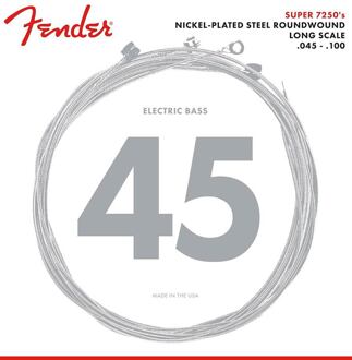 Fender F-7150ML snarenset elektrische basgitaar snarenset elektrische basgitaar, pure nickel roundwound, medium light, 045-065-080-100