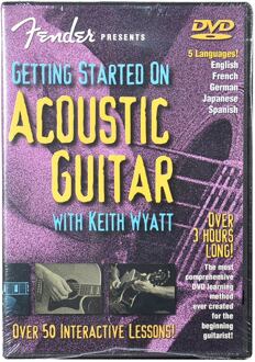 Fender Outlet 0995049000 DVD 'Getting Started on Acoustic Guitar DVD'