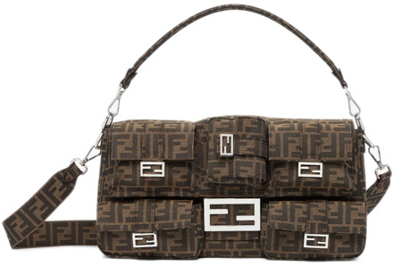 Fendi Handbags Fendi , Brown , Heren - ONE Size