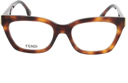 Fendi Stijlvolle zonnebril met 52mm lensbreedte Fendi , Brown , Unisex - ONE Size