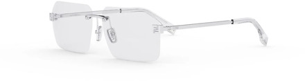 Fendi Stijlvolle zonnebril - Model Fe50035U Fendi , Gray , Unisex - 59 MM