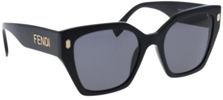Fendi Sunglasses Fendi , Black , Dames - 54 MM