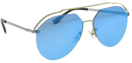 Fendi Sunglasses Fendi , Gray , Heren - 61 MM