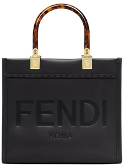 Fendi Sunshine Zonnebril Fendi , Black , Dames - ONE Size