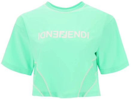 Fendi Sweatshirts Fendi , Green , Dames - XS