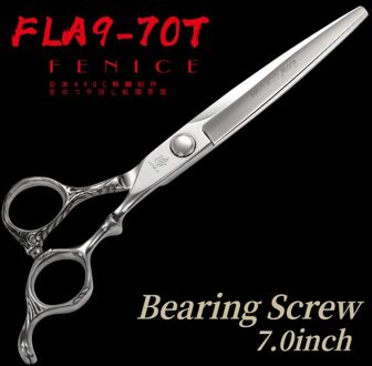 Fenice 7.0 Inch Kappers Schaar Haar Knippen Schaar Professionele Jp 440c Staal Kapper Schaar Voor Kapper FLA9-70T