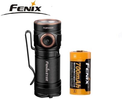Fenix E18r Magnetische Absorptie Opladen Zaklamp Draagbare 123A Zaklamp 750 Lumen Ace