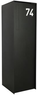 Fenix Top L Zwart RAL9005 pakketbrievenbus