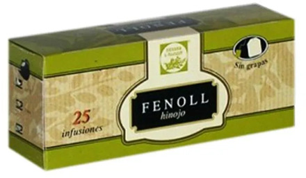 FENOLL, 25 herbal fennel infusions L 'alcoia