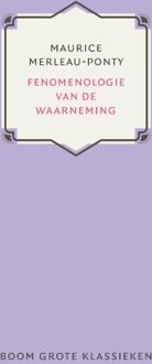 Fenomenologie van de waarneming - Boek Maurice Merleau-Ponty (902441587X)