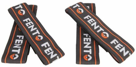 Fento Home 150 - Elastiek tbv kniebeschermers - Zwart/Oranje