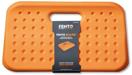 Fento Kniebeschermer Board 085 | Oranje | Zwart - 896719