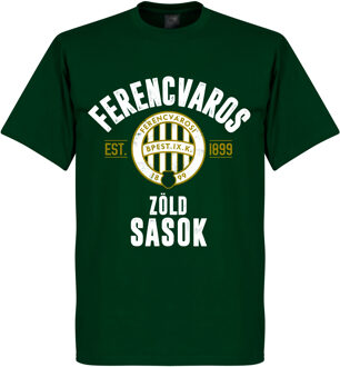 Ferencvaros Established T-Shirt - Donkergroen - M