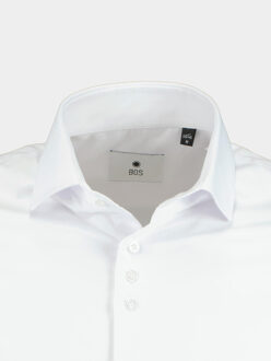 Ferlucci Casual hemd lange mouw napoli/white Wit - XXXL