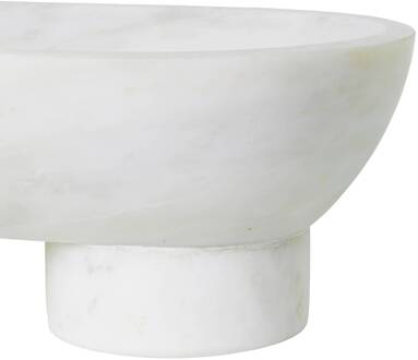 Ferm Living Alza Bowl - Marmeren Schaal - Marmer - Wit