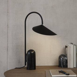 Ferm Living Arum Tafellamp - Black Zwart