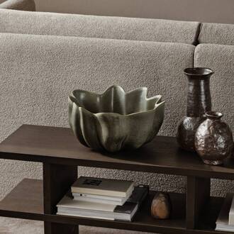 Ferm Living Nium kom, groen, Ø 36 cm, keramiek, geglazuurd