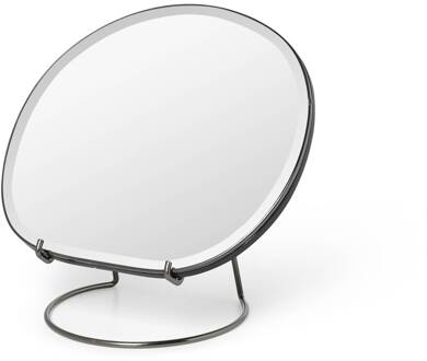 Ferm Living Pond tafelspiegel, chroom, breedte 21 cm, glas