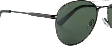 Fernando Aviator Zonnebril (Gunmetal) Grijs