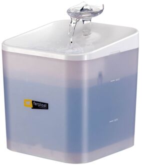 Ferplast Ares - Drinkfonteint kat - 16x16x20 cm - Wit