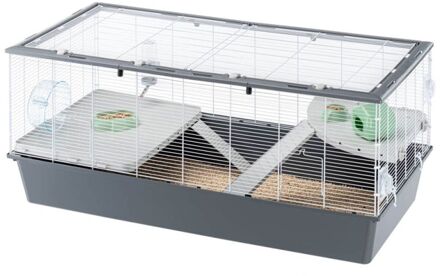 Ferplast Criceti 120 - Hamsterkooi - 119x58x53,5 cm - Wit/Grijs/Groen