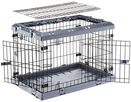 Ferplast Hondenbench Superior 60 62x47x50 cm zwart